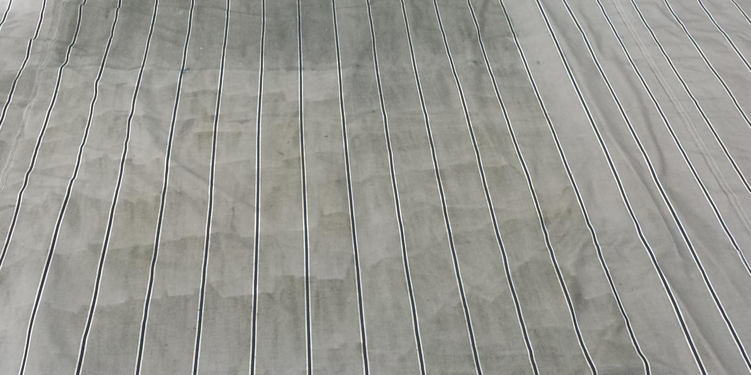 Mold forming on canvas